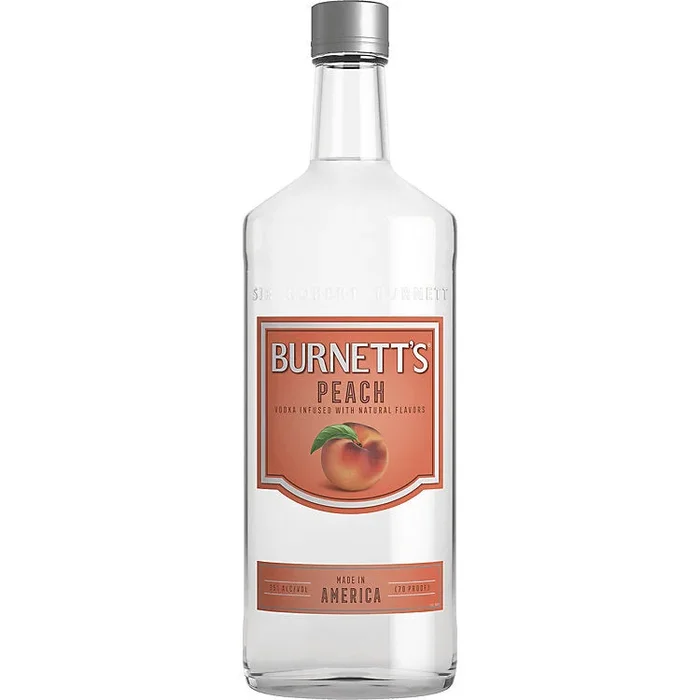 Burnett’s Peach Flavored Vodka 60 1.75 L