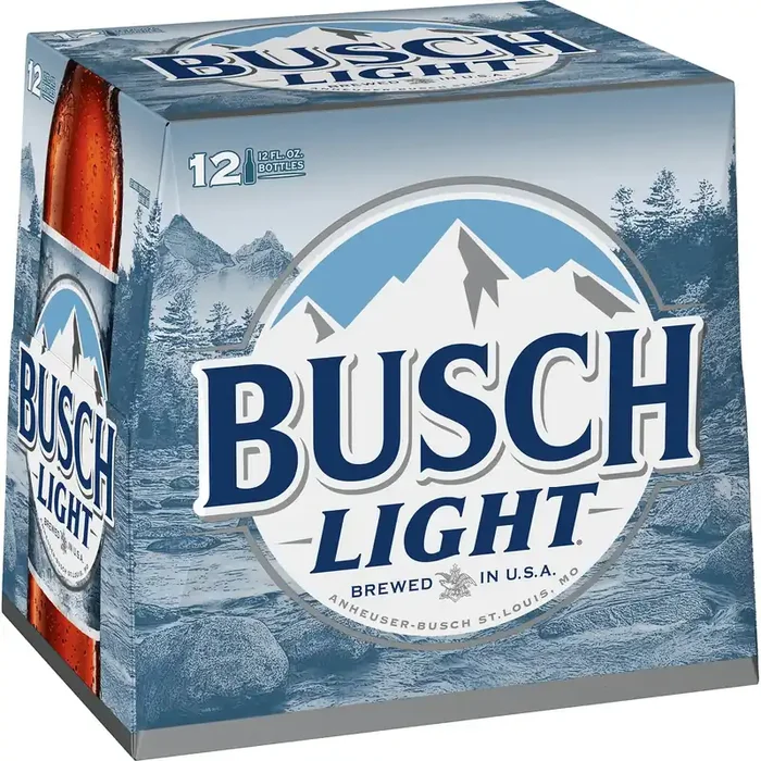 Busch Light 12oz 12 Pack Bottles