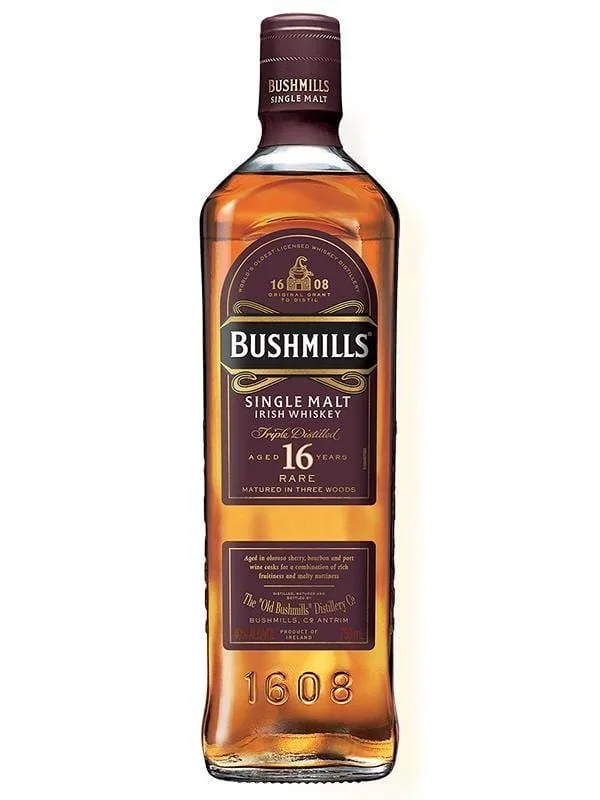 Bushmills 16 Year Old Irish Whiskey
