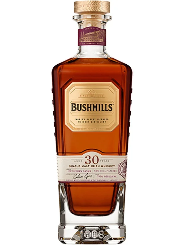 Bushmills 30 Year Old Pedro Ximenez Sherry Cask Finish Irish Whiskey