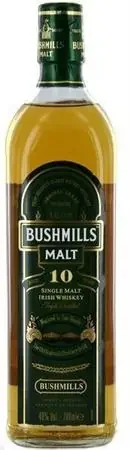 Bushmills Irish Whiskey 10 Year 750ml