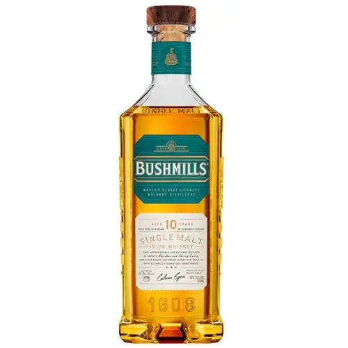Bushmills Irish Whiskey 10 Year – 750ML