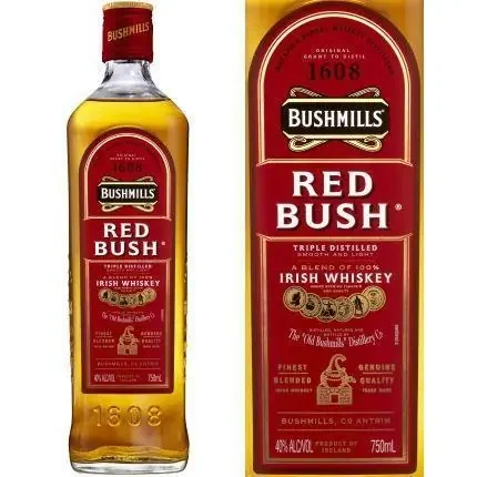 Bushmills Irish Whiskey Red Bush – 750ML