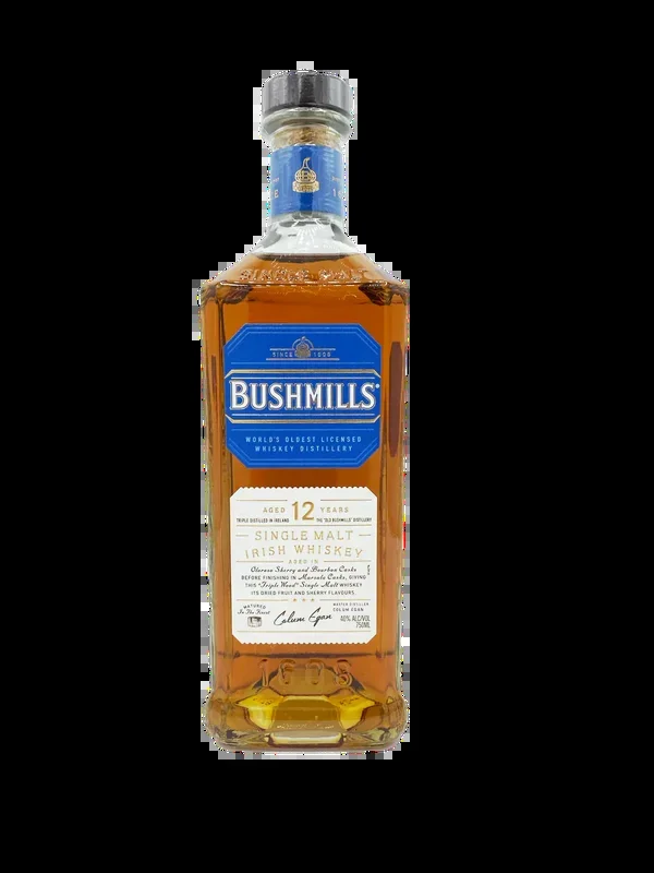 Bushmills Single Malt 12 Year Irish Whiskey 750 ML