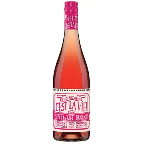 C Estate La Vie Vdp Syrah Rose – 750ML