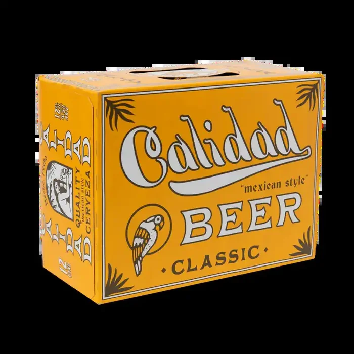 Calidad Classic Mexican Lager 12oz 12 Pack Cans