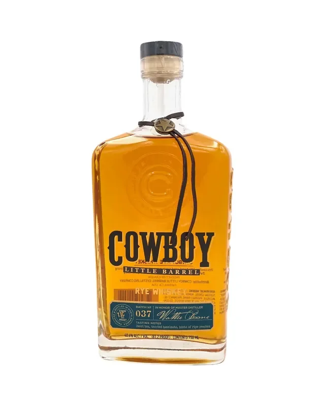 California Cowboy Straight Rye Whiskey 750ml