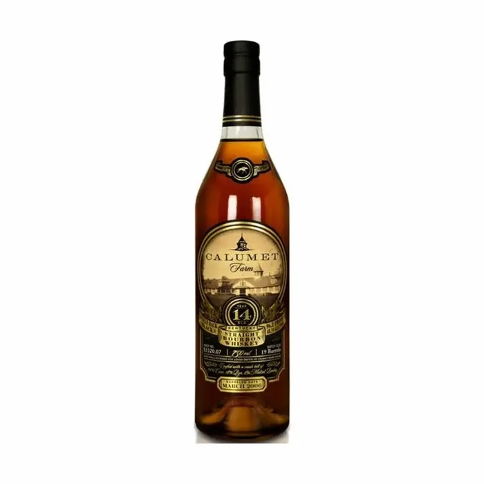 Calumet Farm – Single Rack Black 14 Year Old Bourbon Whiskey