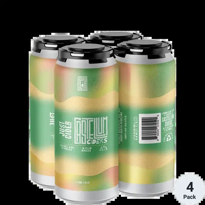 Castellum Cider Just Cider 16oz 4pack Cans