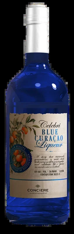 Celebri Vodka Cordial Blue Curacao Liqueur 1 L