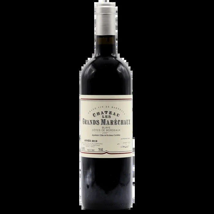 Chateau Les Grands Marechaux Blaye Cotes de Bordeaux 2019 750 ML