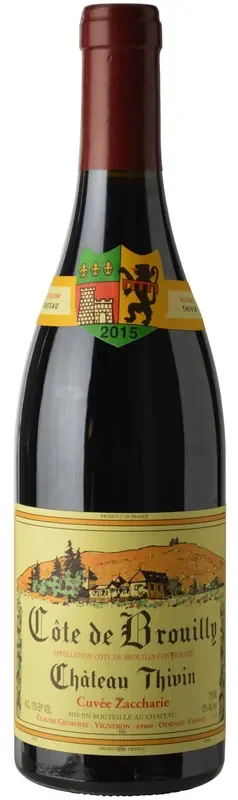 Chateau Thivin Cote de Brouilly Cuvee Zaccharie 2016 750ml