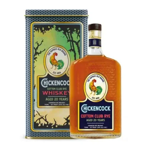 Chicken Cock Cotton Club Rye 20 Year – 750ML