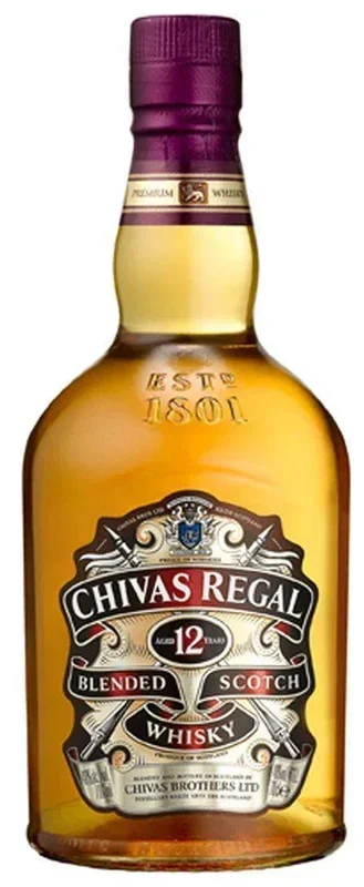 Chivas Regal 12 Year Old Blended Scotch Whiskey (750Ml)