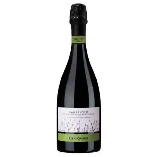 Cleto Chiarli Organic Lambrusco Grasparossa di Castelvetro – 750ML