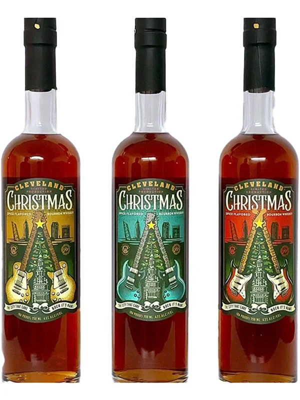 Cleveland Bourbon Whiskey Christmas Edition