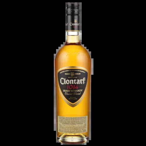 Clontarf Blended Irish Whiskey Classic Blend Historic 1014 Victory 80 1.75 L