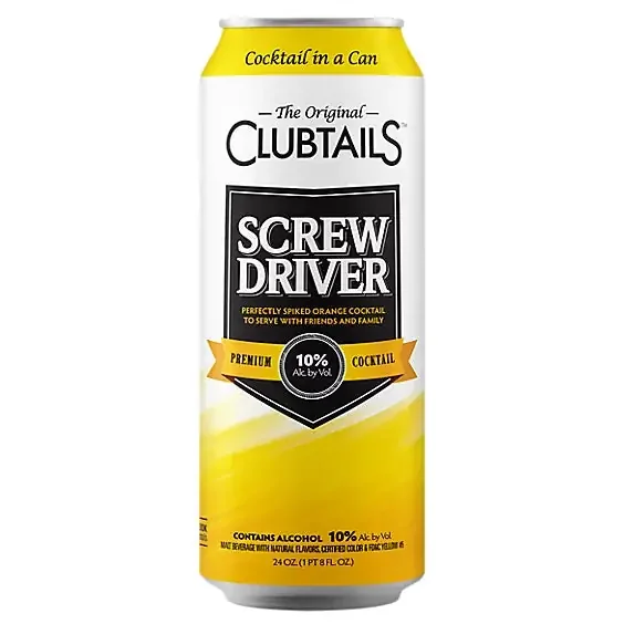 Clubtails Screw Driver 24oz Can