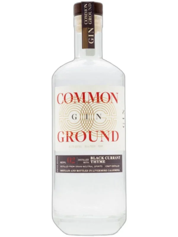 Common Ground Gin Recipe 02 Black Currant & Thyme
