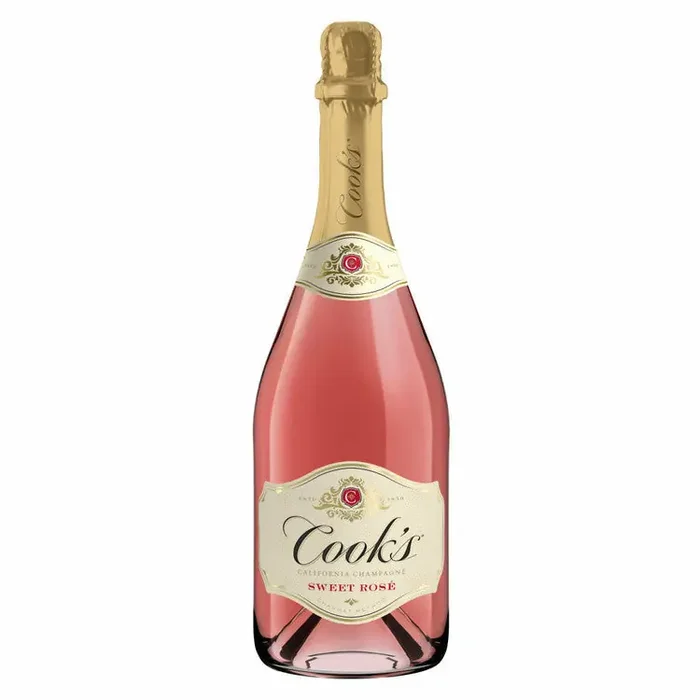 Cook‘S Sparkling Sweet Rose Champagne California
