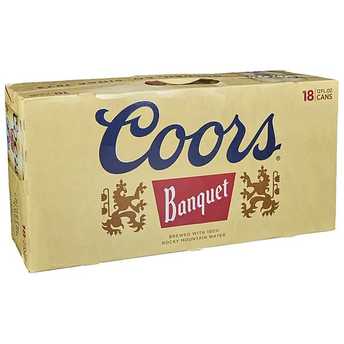 Coors Banquet 12oz 18 Pack Can