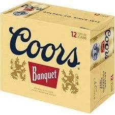 Coors Banquet 12pk Cn