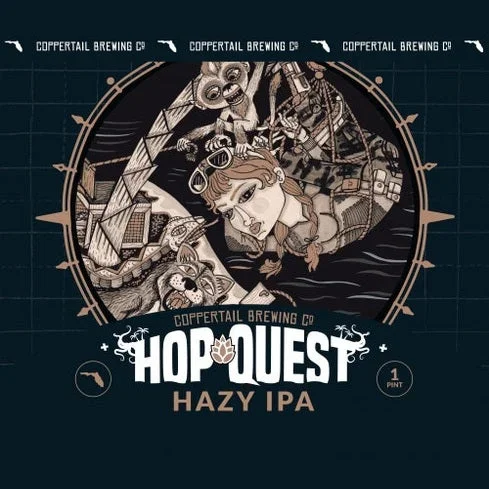 Coppertail Hop Quest Hazy IPA 4pk Cn
