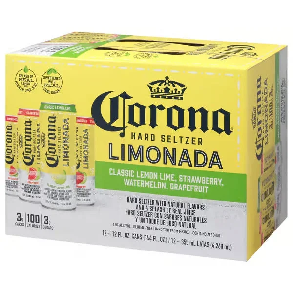 Corona Limonada Hard Seltzer 12pk Cn