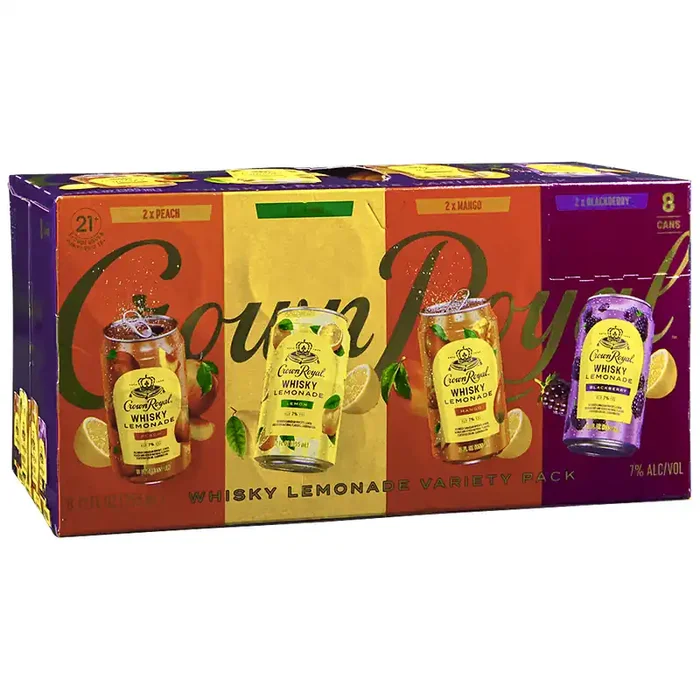 Crown Royal Variety 8 Pack 12oz Cans