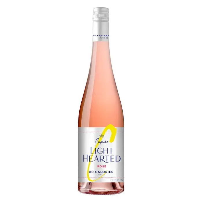 Cupcake Rose Wine Light Hearted California