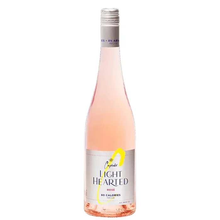 Cupcake Rose Wine Light Hearted