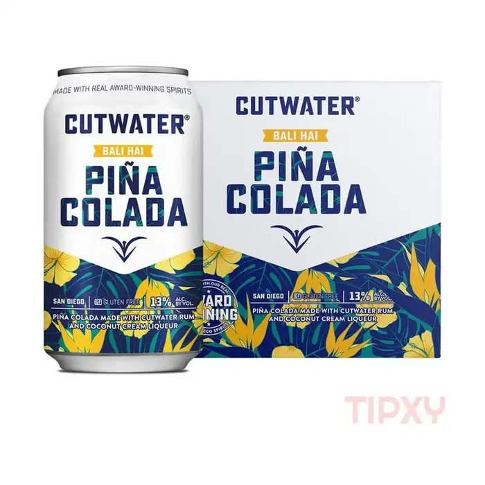 Cutwater – Pina Colada Ready to Serve Cocktail (4 Pack)