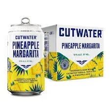 Cutwater Pineapple Margarita 4pk Cn