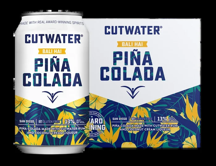 Cutwater Spirits Bali Hai Pina Colada 4pk