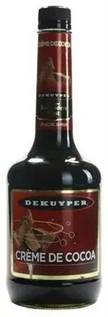 Dekuyper Liqueur Creme de Cocoa Dark 1.00L