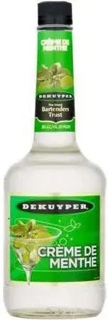 Dekuyper Liqueur Creme de Menthe White 1.00L