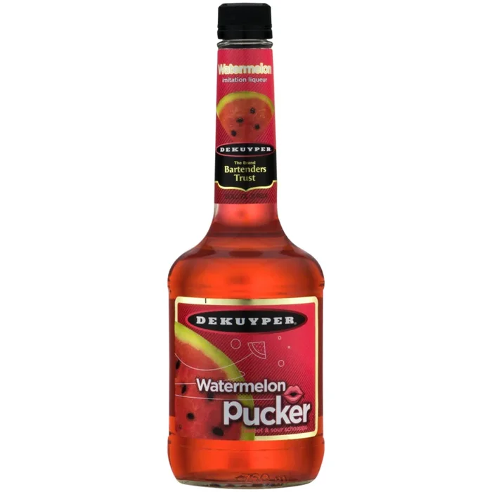 Dekuyper Sour Watermelon Schnapps Pucker 30 750 ML