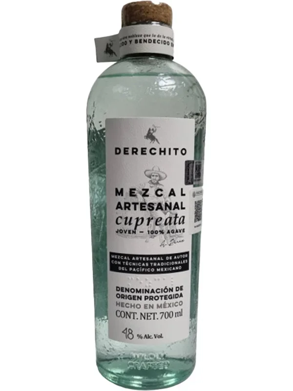 Derechito Mezcal Artesanal Cupreata