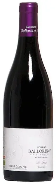 Domaine Ballorin Bourgogne Pinot Noir ‘Le Bon‘ 2019 750 ml