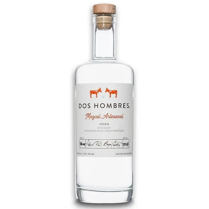 Dos Hombres Mezcal Artesanal Joven Espadin