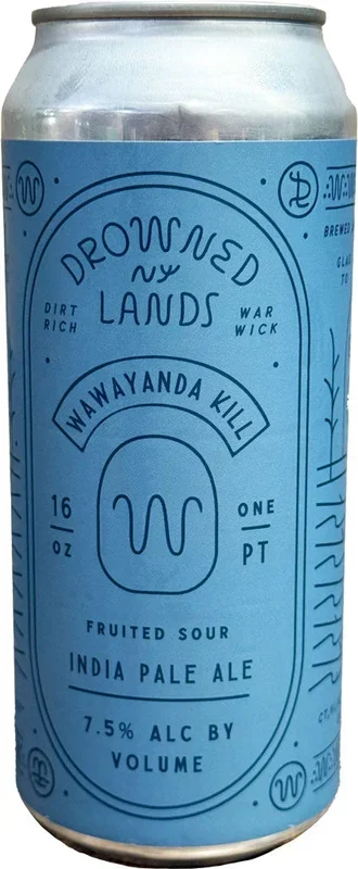Drowned Lands Wawayanda Kill Sour IPA 16oz Can
