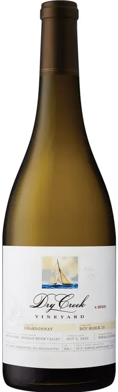 Dry Creek Vineyard Chardonnay Dcv Estate Block 10 2020 750ml