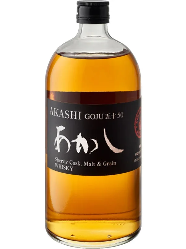 Eigashima Shuzo Akashi Goju 50 Sherry Cask Malt & Grain Japanese Whisky