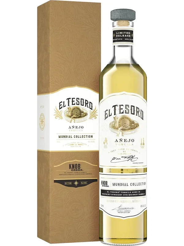 El Tesoro Mundial Collection Knob Creek Edition Anejo Tequila