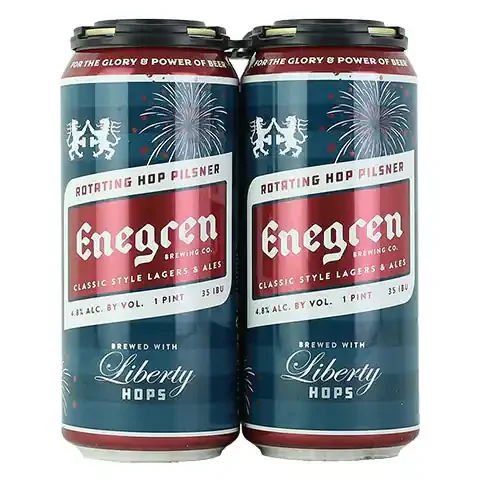 Enegren Special Release Liberty Hops 16oz 4 Pack Cans