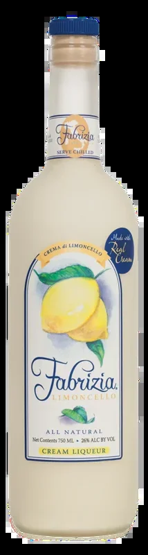 Fabrizia Limoncello Cream Liqueur 750 ML