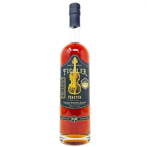 Fiddler Toasted Straight Bourbon Whiskey – 750ml