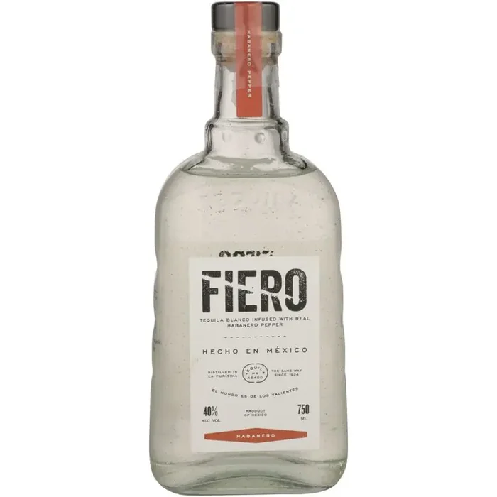Fiero Tequila Blanco Infused With Habanero Pepper 80 750Ml