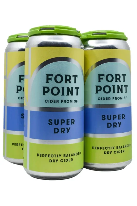 Fort Point Beer Co. Super Dry Apple Cider 4pk (16oz)