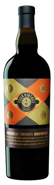 Four Virtues Zinfandel Bourbon Barrel Aged 2018 750ml